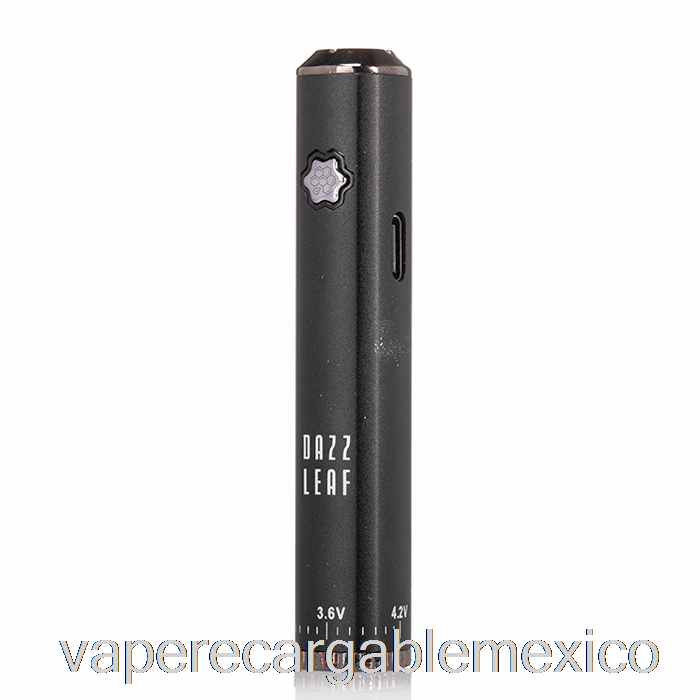 Vape Recargable Dazzleaf Squarii Bottom Twist 510 Batería Negro